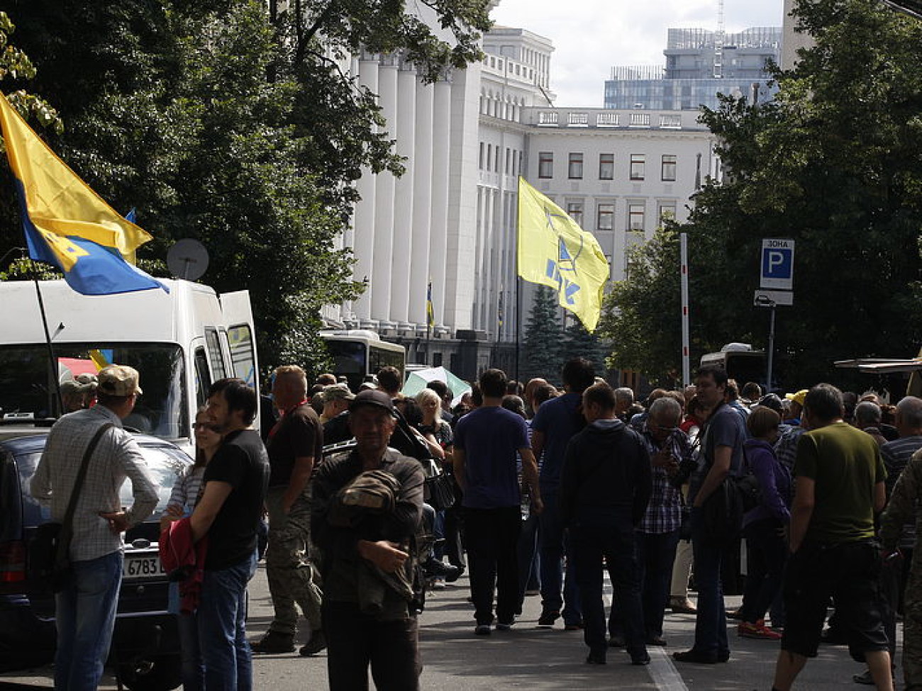 &#171;Правый сектор&#187; объявил бессрочную акцию протеста по всей Украине (обновляется)