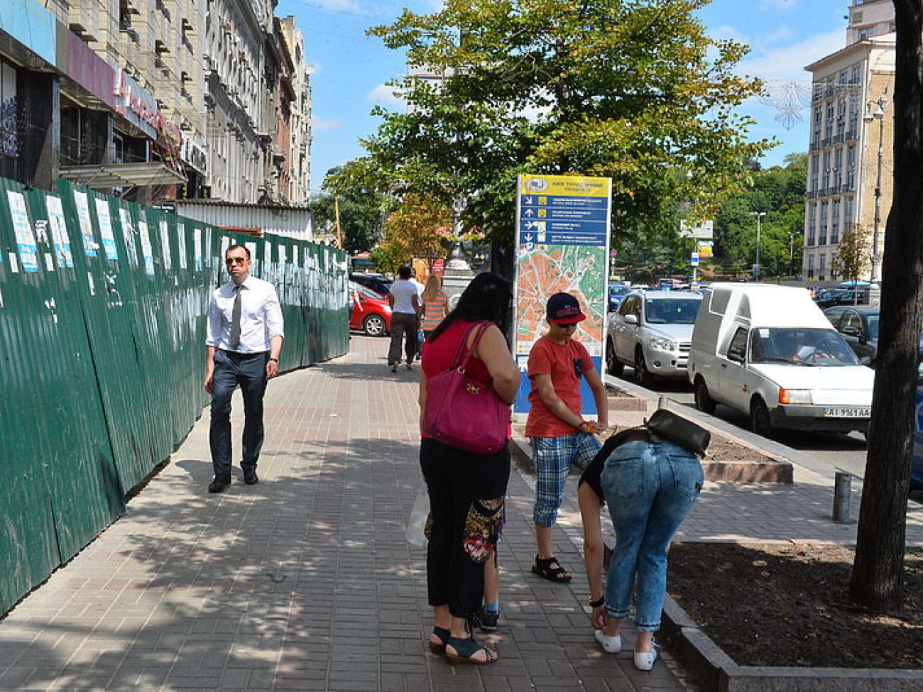 Как и где паркуются киевляне