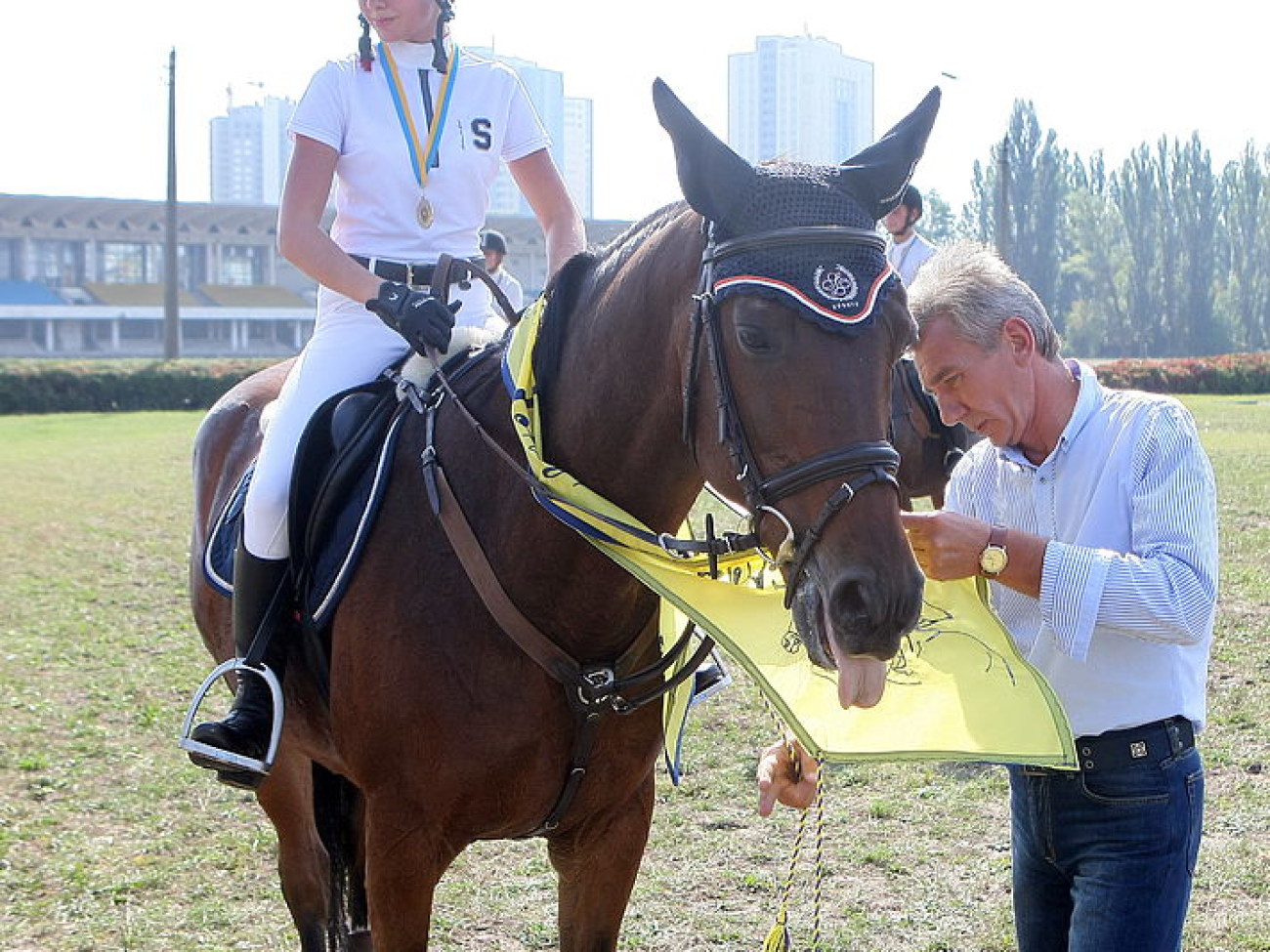 В Киеве состоялись конные соревнования