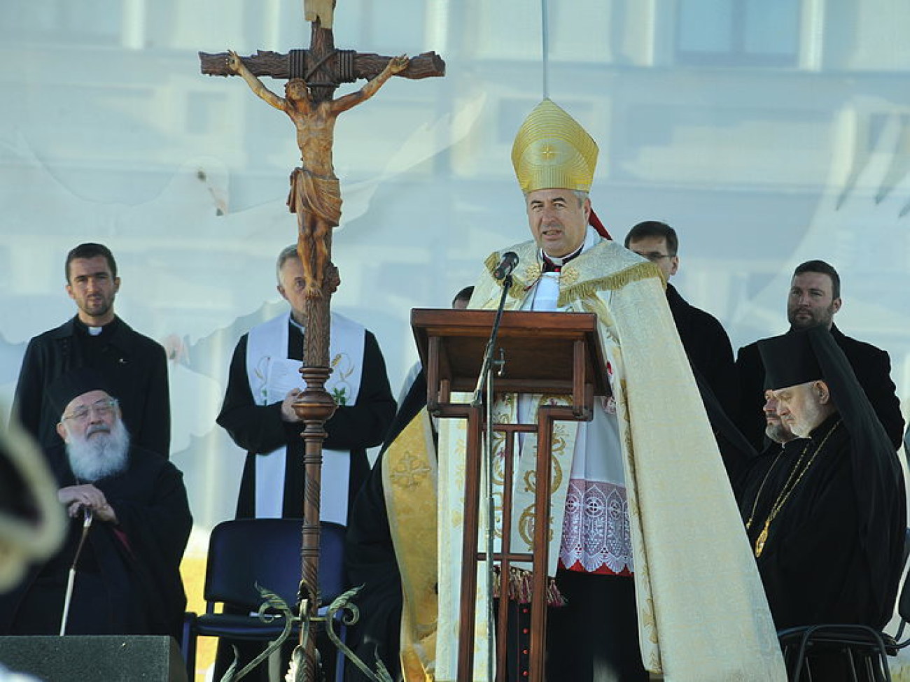 В Киеве православные и католики молились за мир