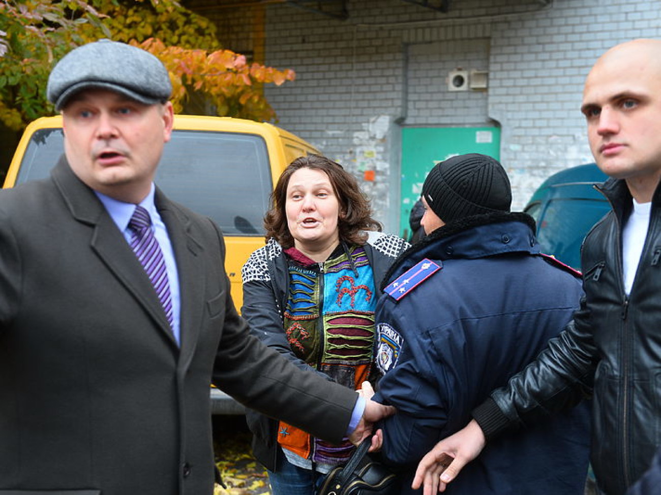 У Киевского СИЗО состоялась забастовка адвокатов