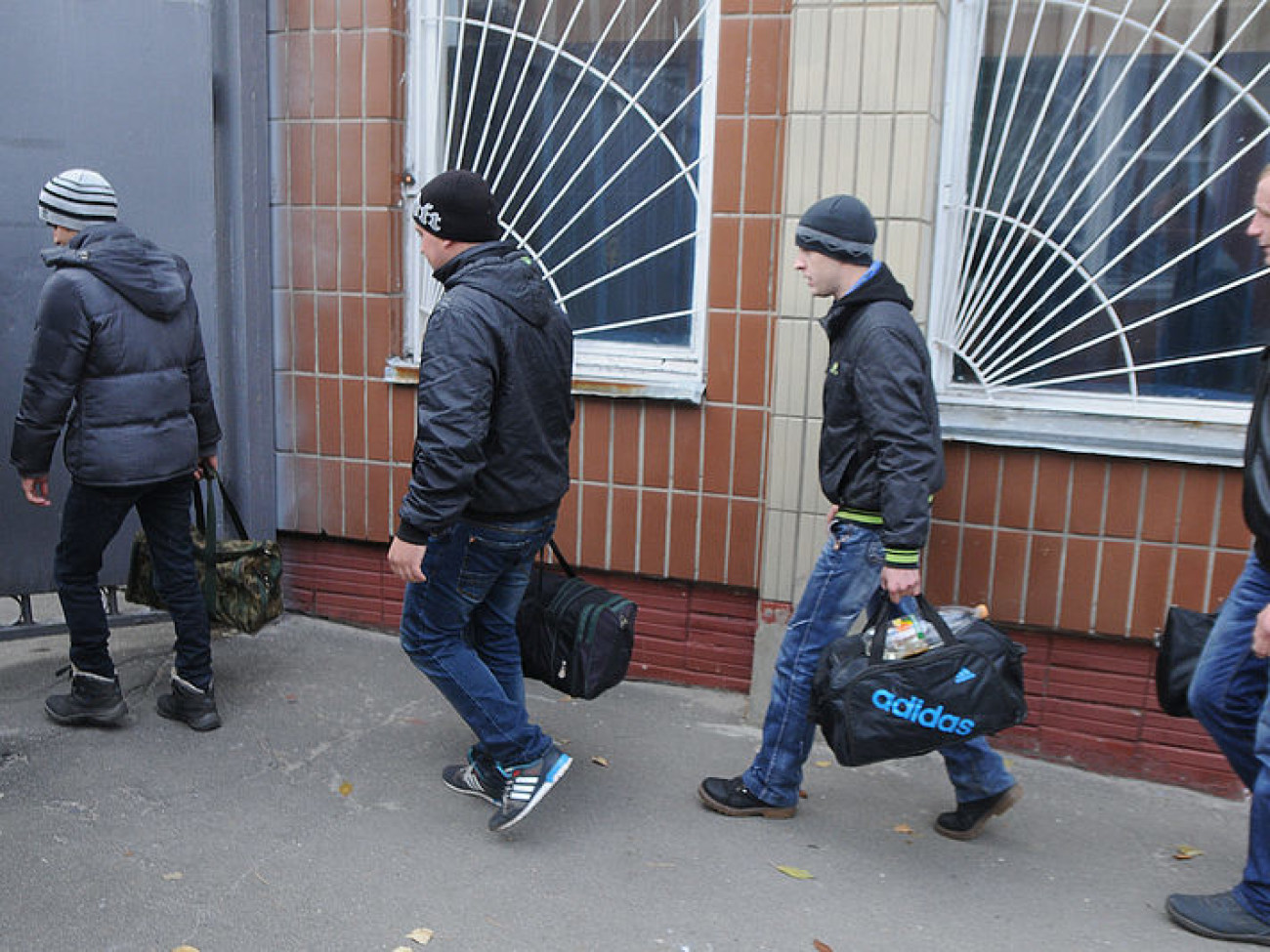 В Киеве начался осенний призыв