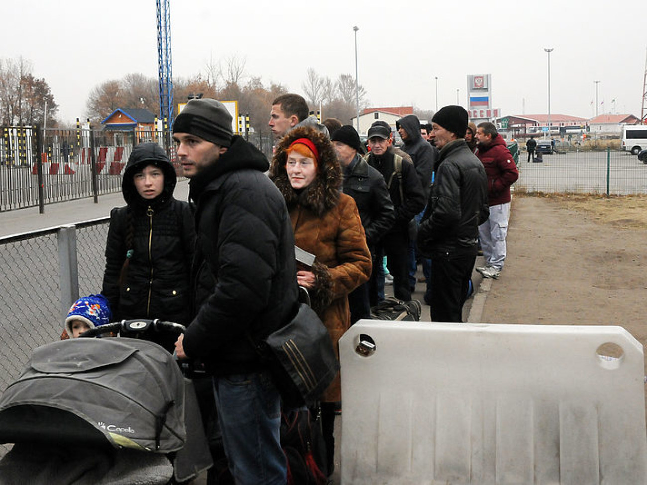Будни украинско-российской границы: людей немного, ажиотажа нет