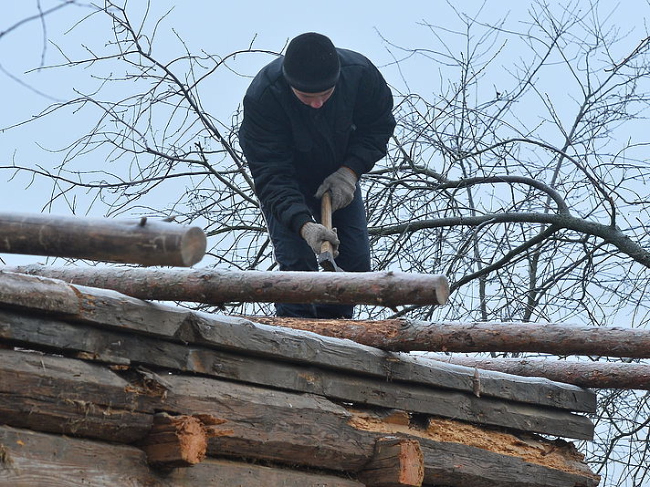 Украинцы готовятся к зиме