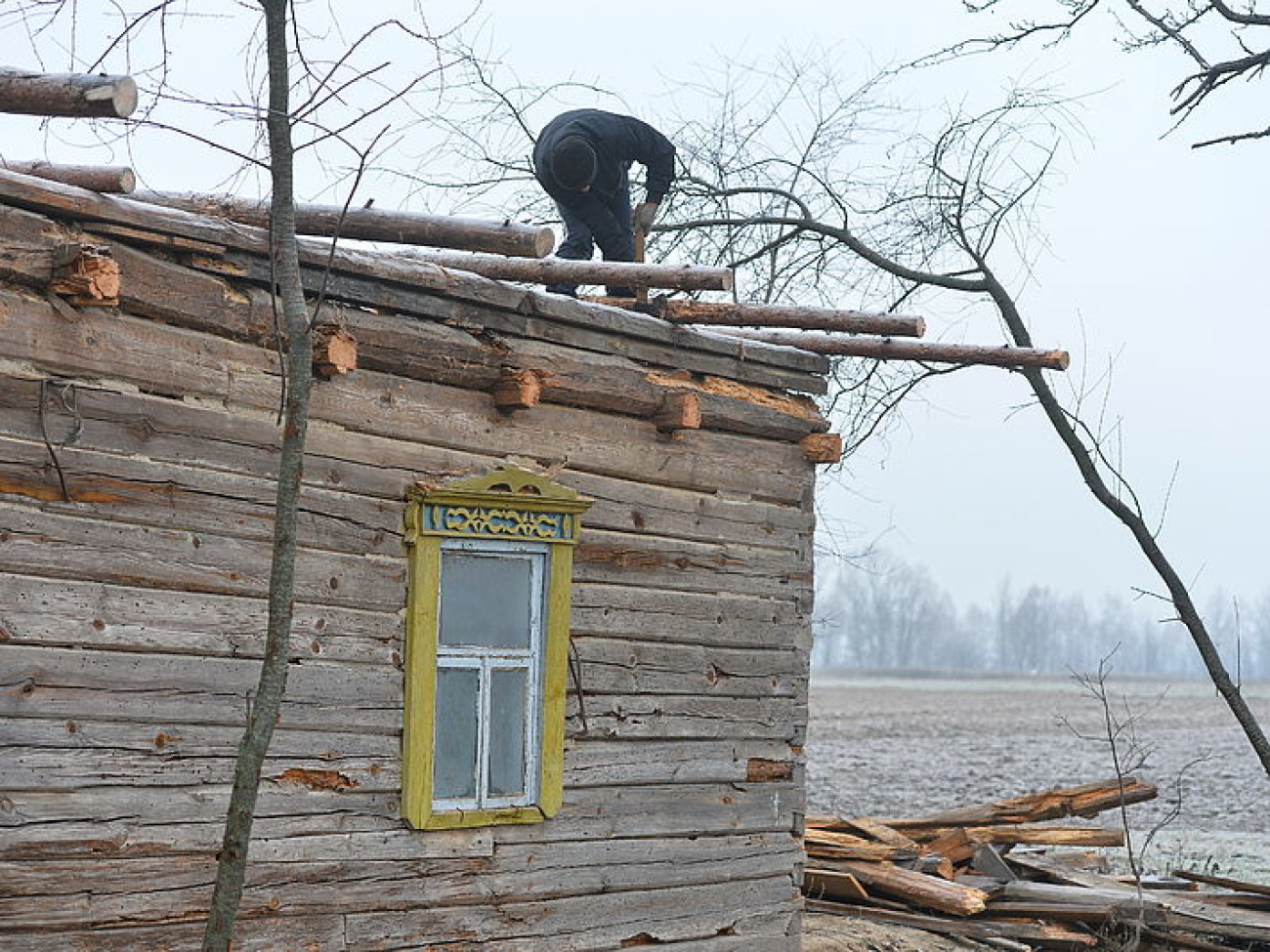 Украинцы готовятся к зиме