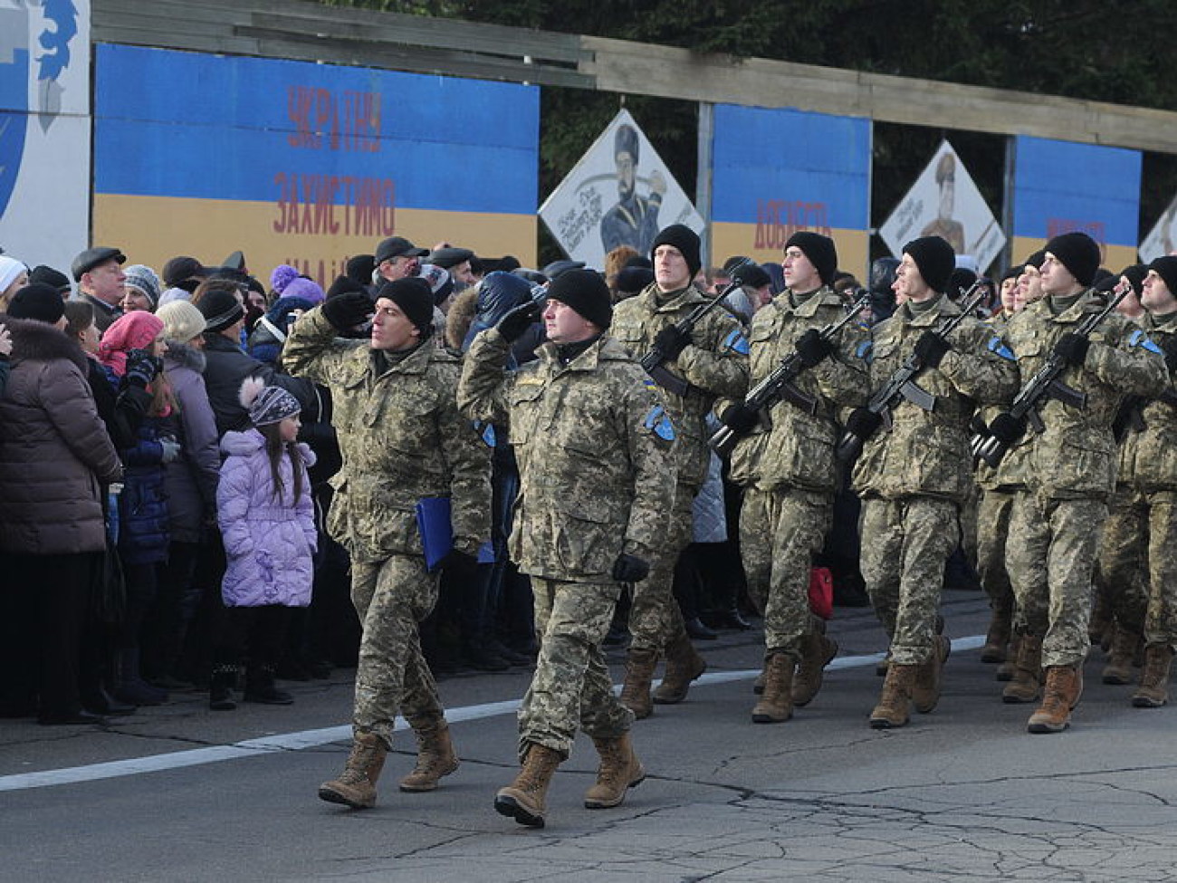 Новобранцы Генштаба Вооруженных Сил Украины приняли военную присягу