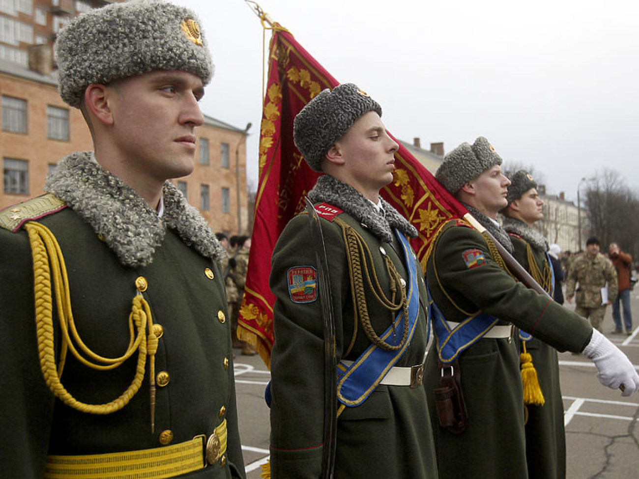 Новобранцы Генштаба Вооруженных Сил Украины приняли военную присягу