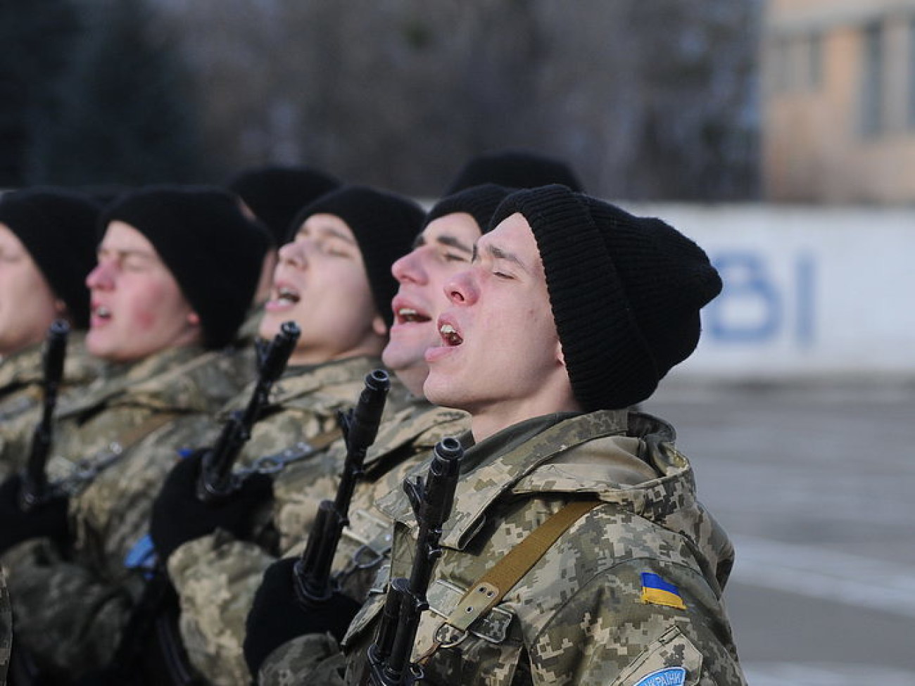 Новобранцы Генштаба Вооруженных Сил Украины приняли военную присягу