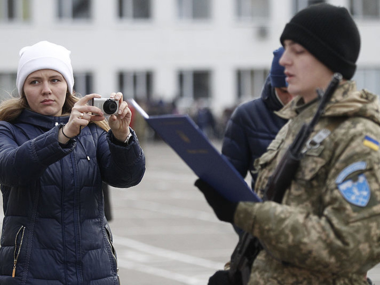 Новобранцы Генштаба Вооруженных Сил Украины приняли военную присягу