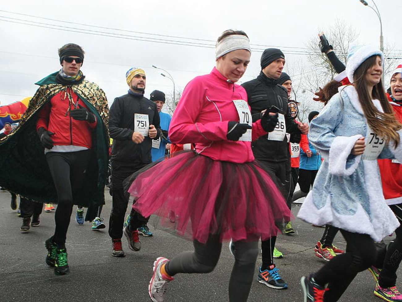 В Украине проходят предновогодние марафоны