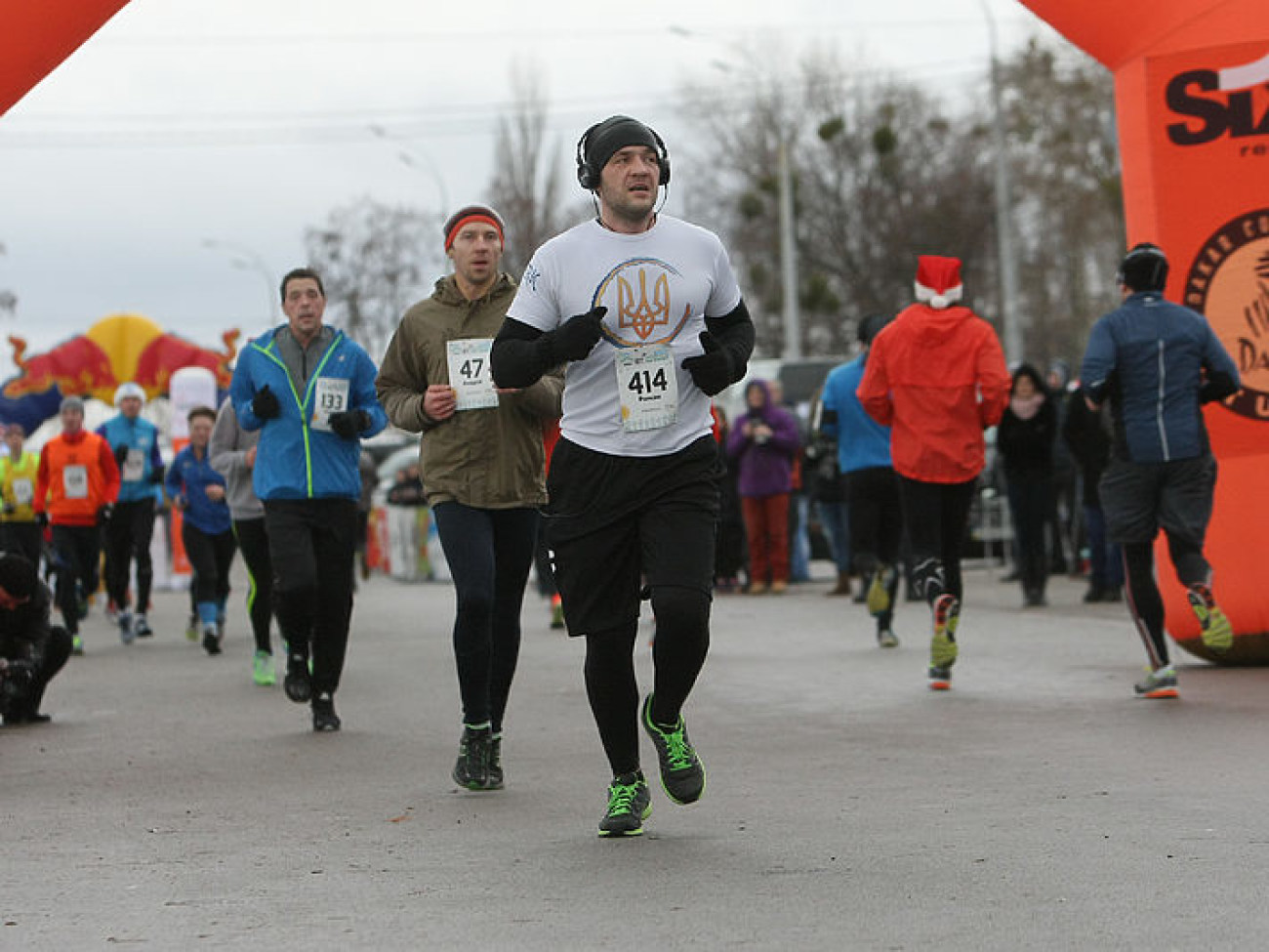 В Украине проходят предновогодние марафоны
