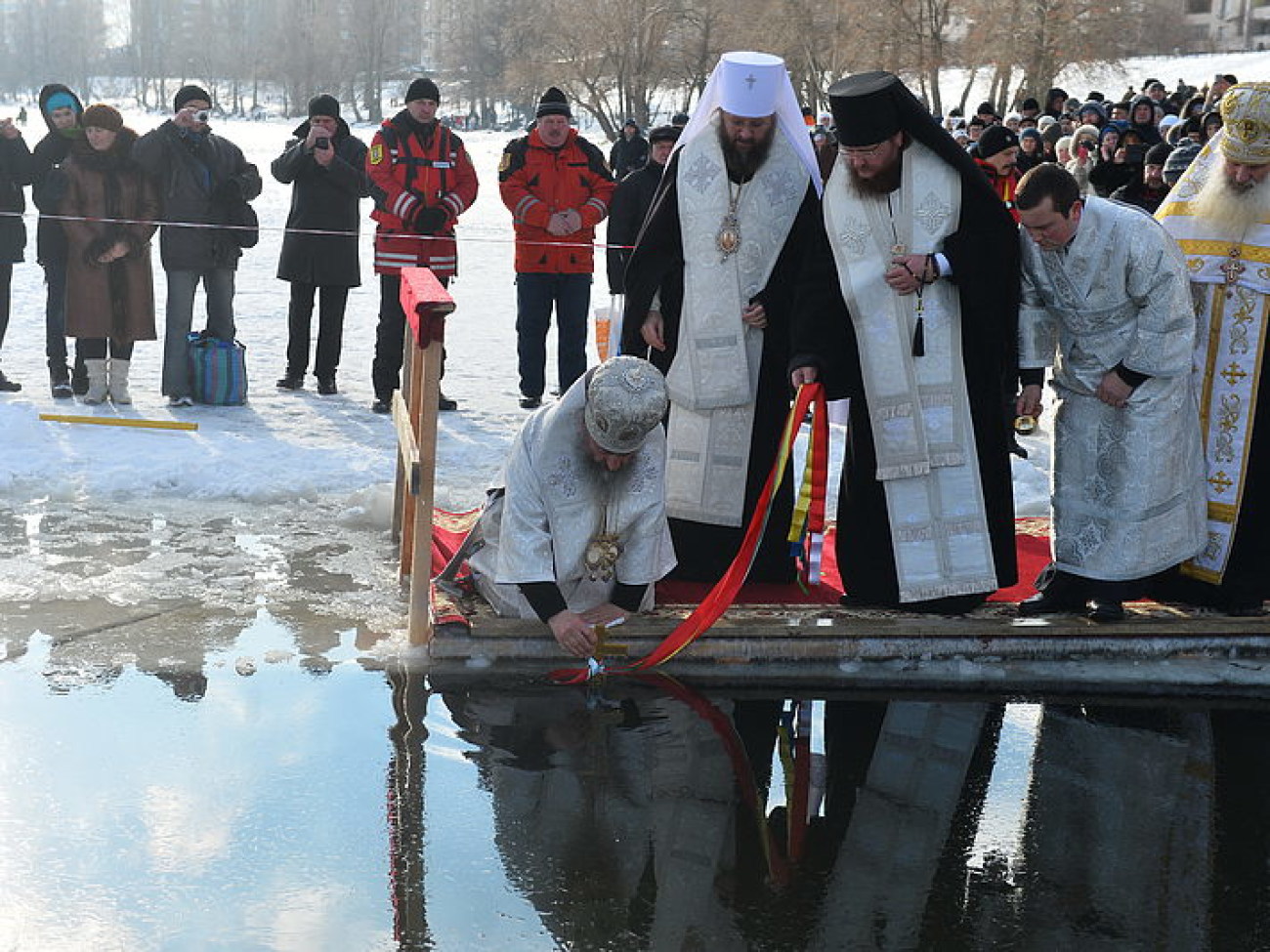 Православные празднуют Крещение Господне