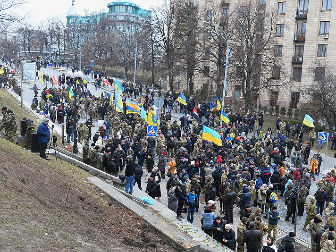 Украина вспоминает Героев Небесной сотни