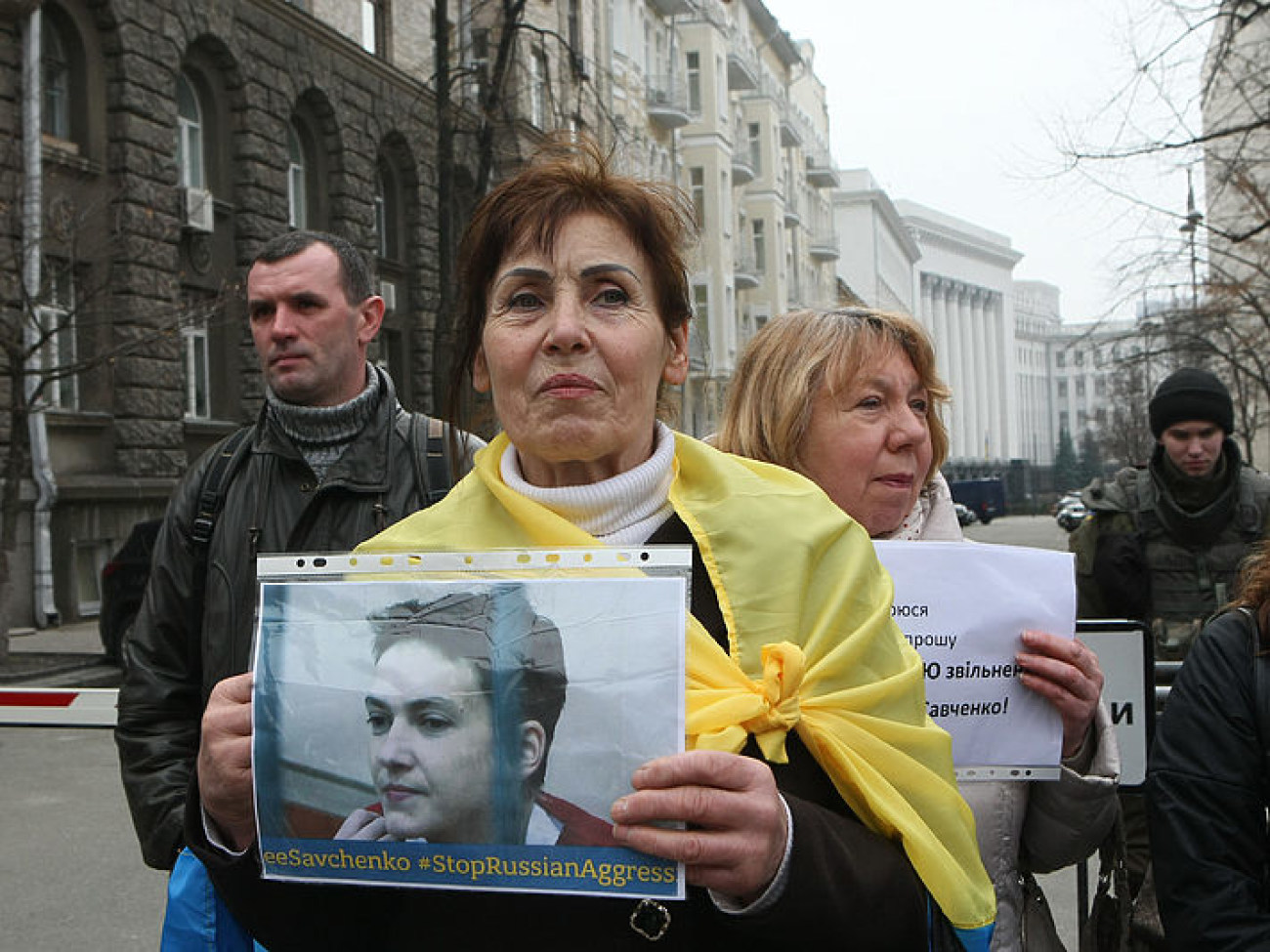 В Украине проходят митинги в поддержку Савченко