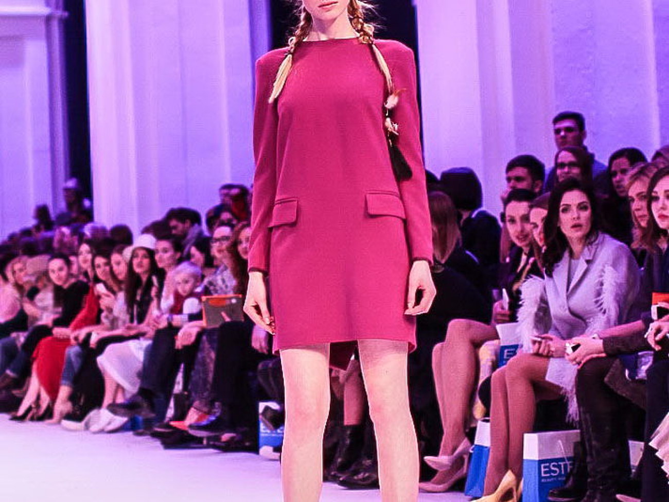 На Ukrainian Fashion Week Елена Бурба представила современную кочевницу