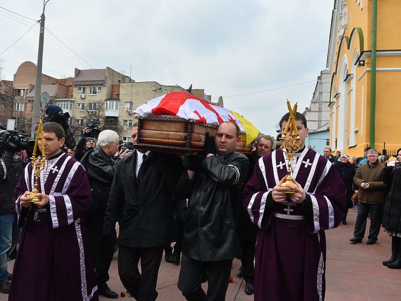 В Киеве похоронили Георгия Гонгадзе
