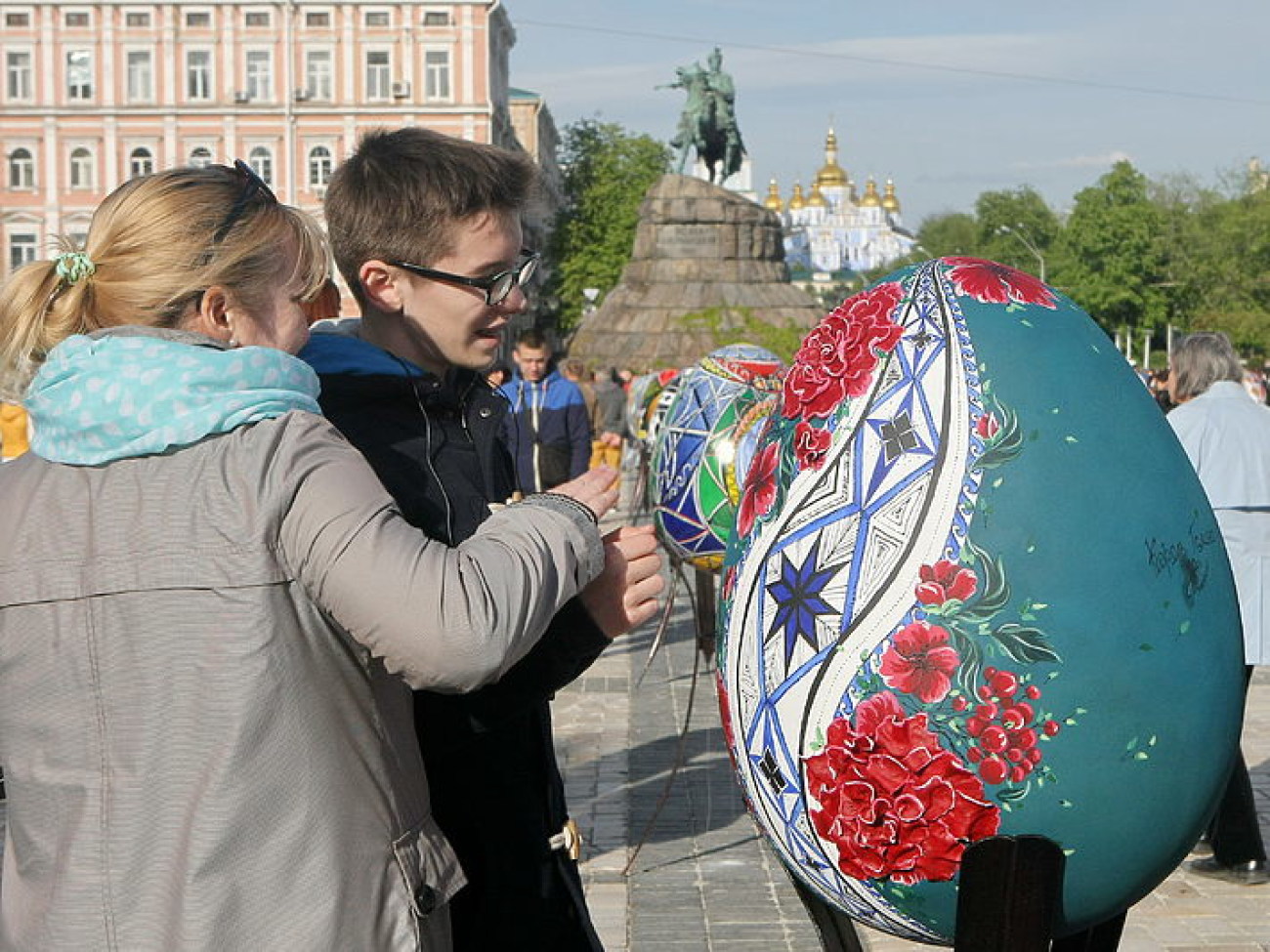 В Киеве открылся Всеукраинский фестиваль писанок