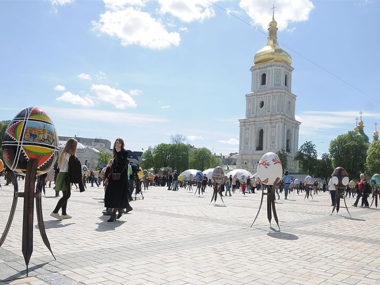 В Киеве открылся Всеукраинский фестиваль писанок