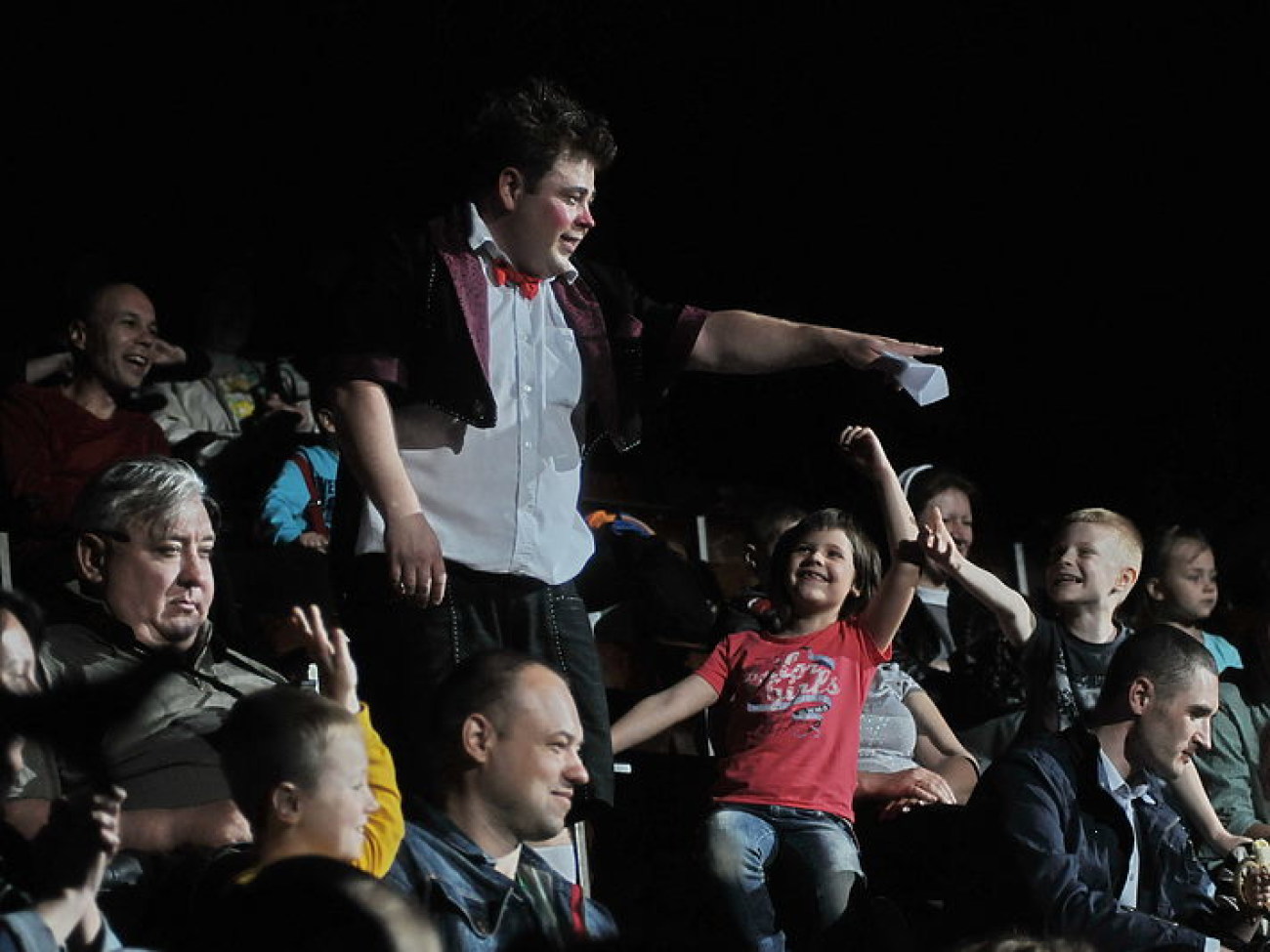 Национальный цирк Украины представил новую клоунскую программу