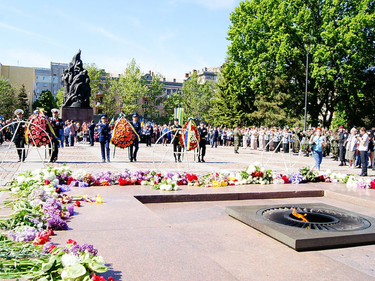 День Победы в Николаеве не обошелся без стычек
