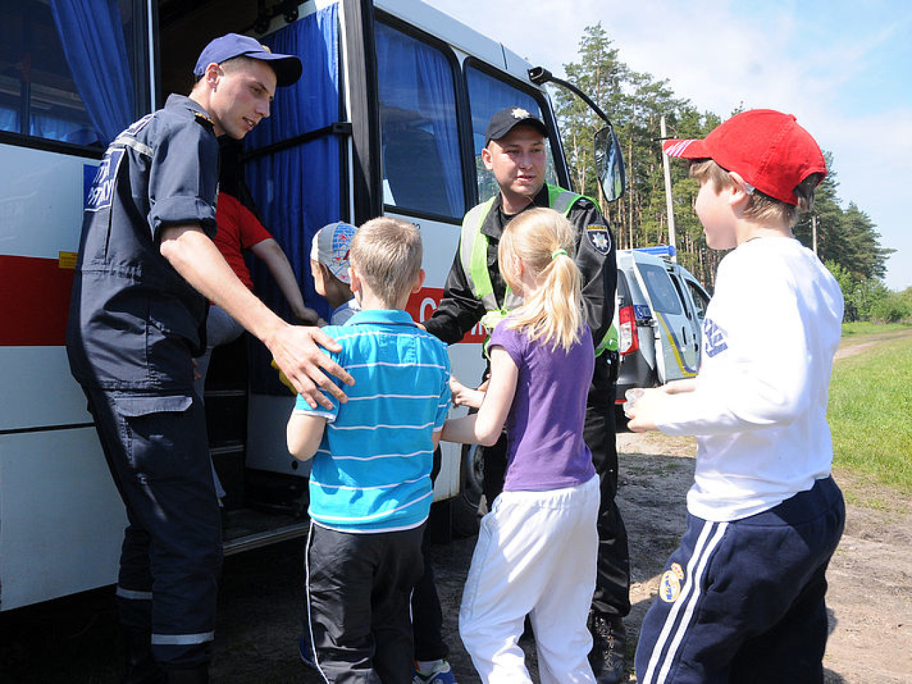 Пожарные Харьковщины провели учения