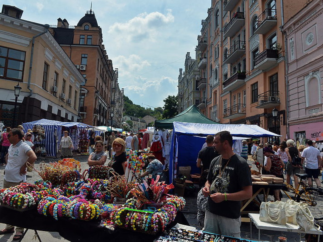 Как киевляне День города праздновали