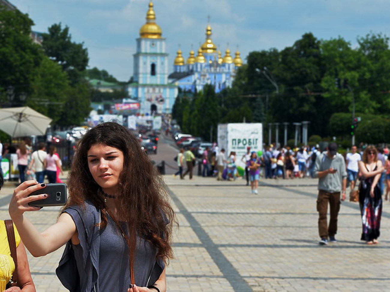 Как киевляне День города праздновали