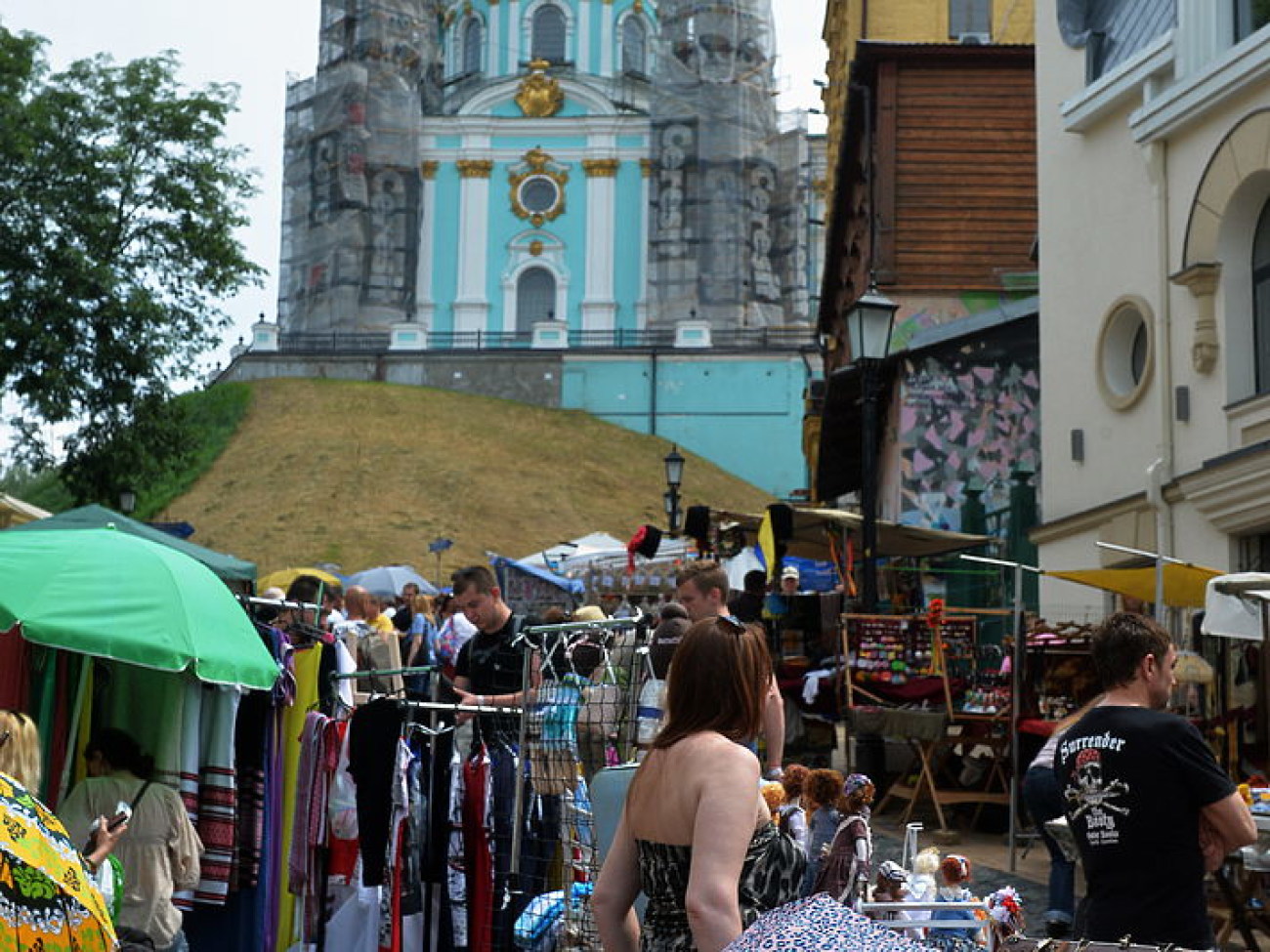 Как киевляне День города праздновали