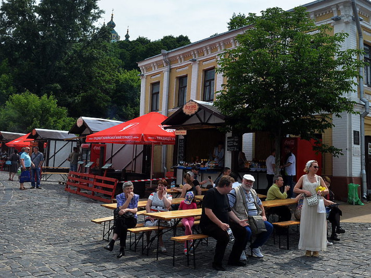 Как киевляне День города праздновали