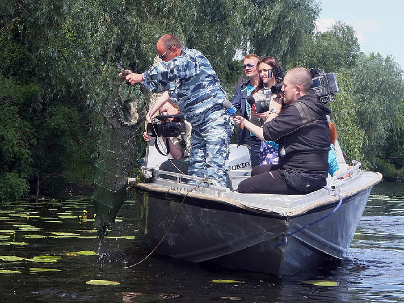 В Киеве боролись с браконьерами