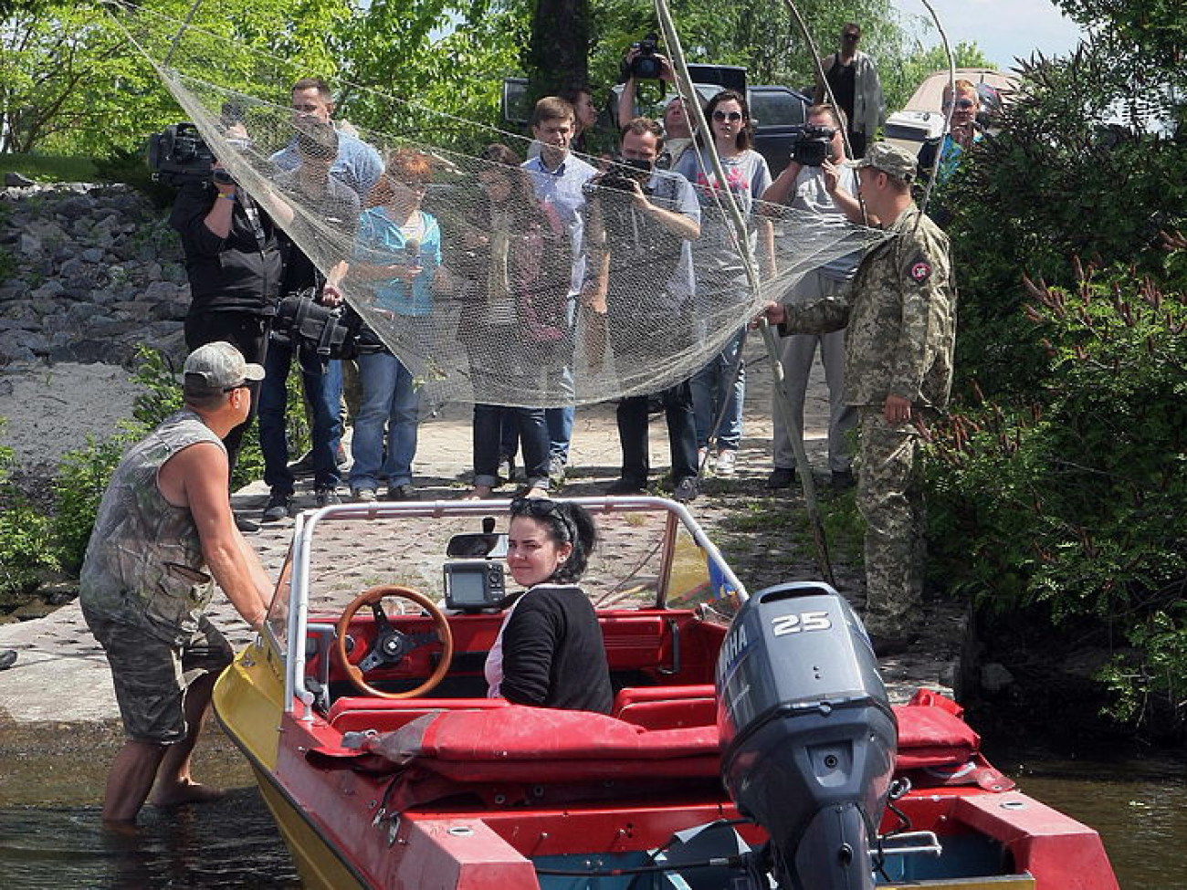 В Киеве боролись с браконьерами