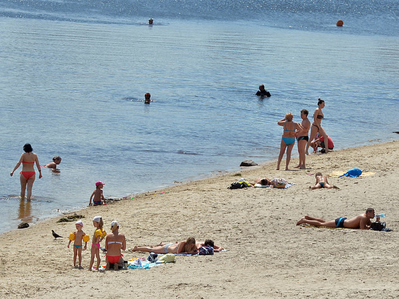 В Киеве разрешено купаться на 9 пляжах