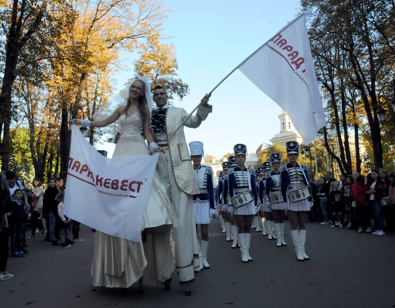 В Харькове состоялся парад невест