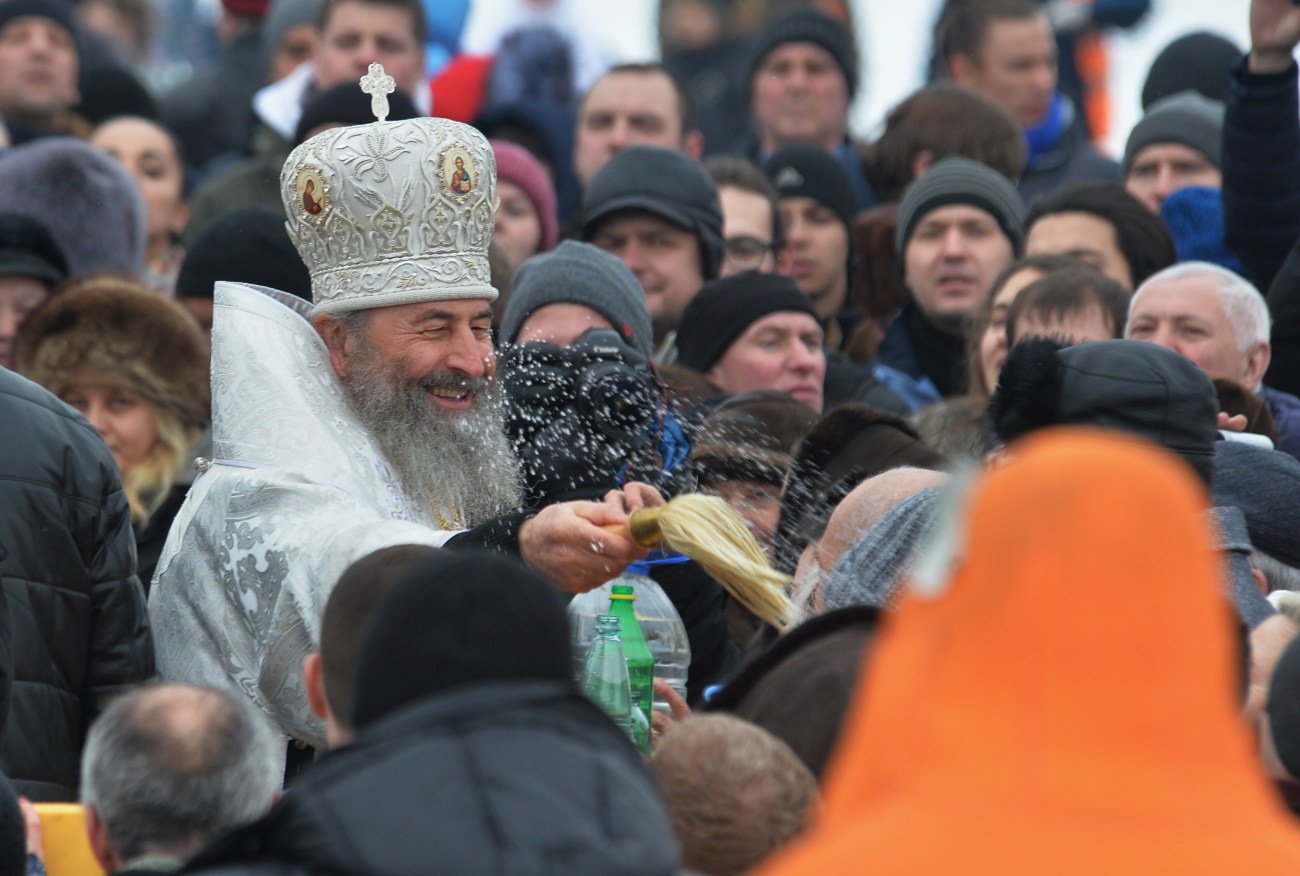 Православные отмечают Крещение Господне