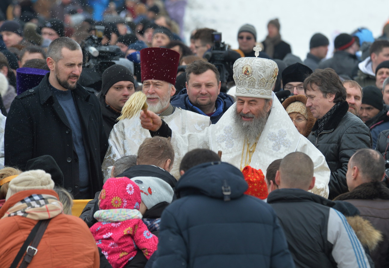 Православные отмечают Крещение Господне