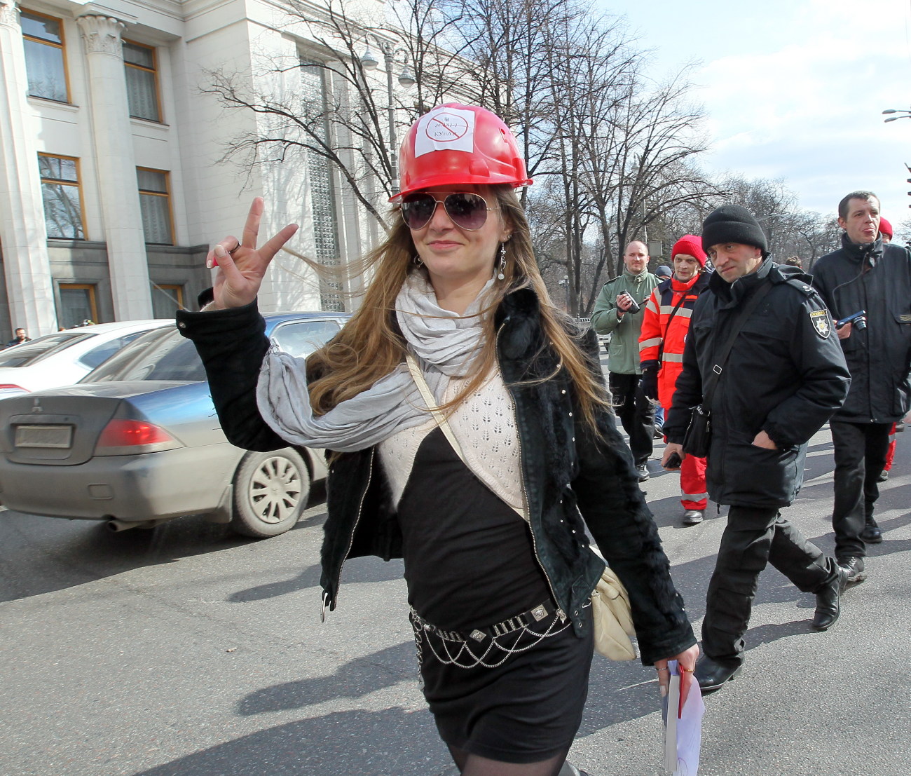 В Киеве прошел первый Марш секс-работниц