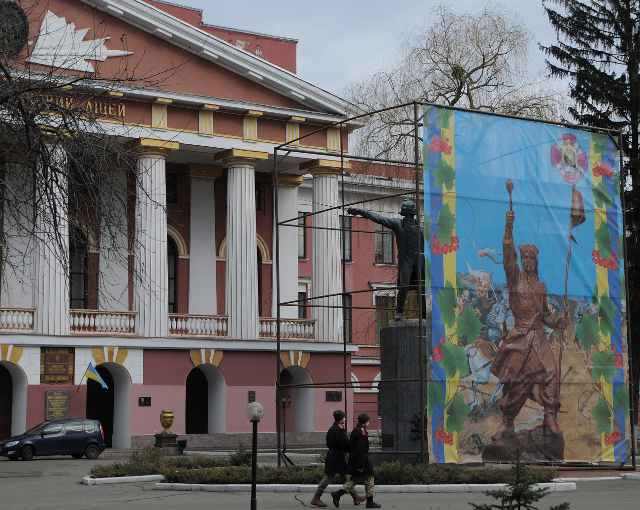 В Киевском военном лицее имени Ивана Богуна намерены демонтировать памятник Александру Суворову