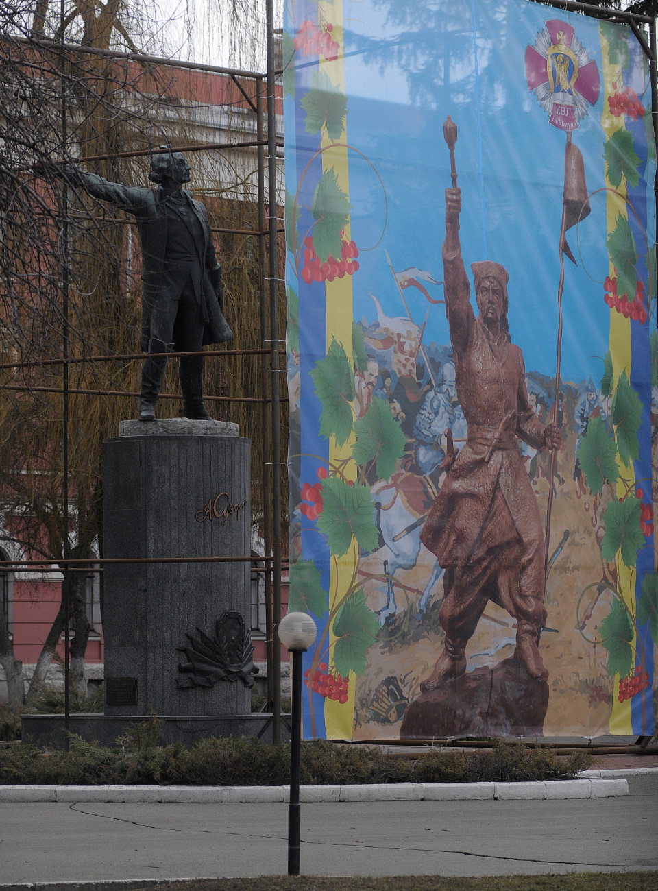 В Киевском военном лицее имени Ивана Богуна намерены демонтировать памятник Александру Суворову