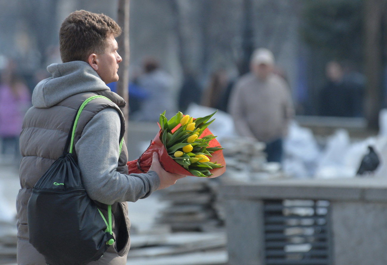 Украинцы празднуют Международный женский день