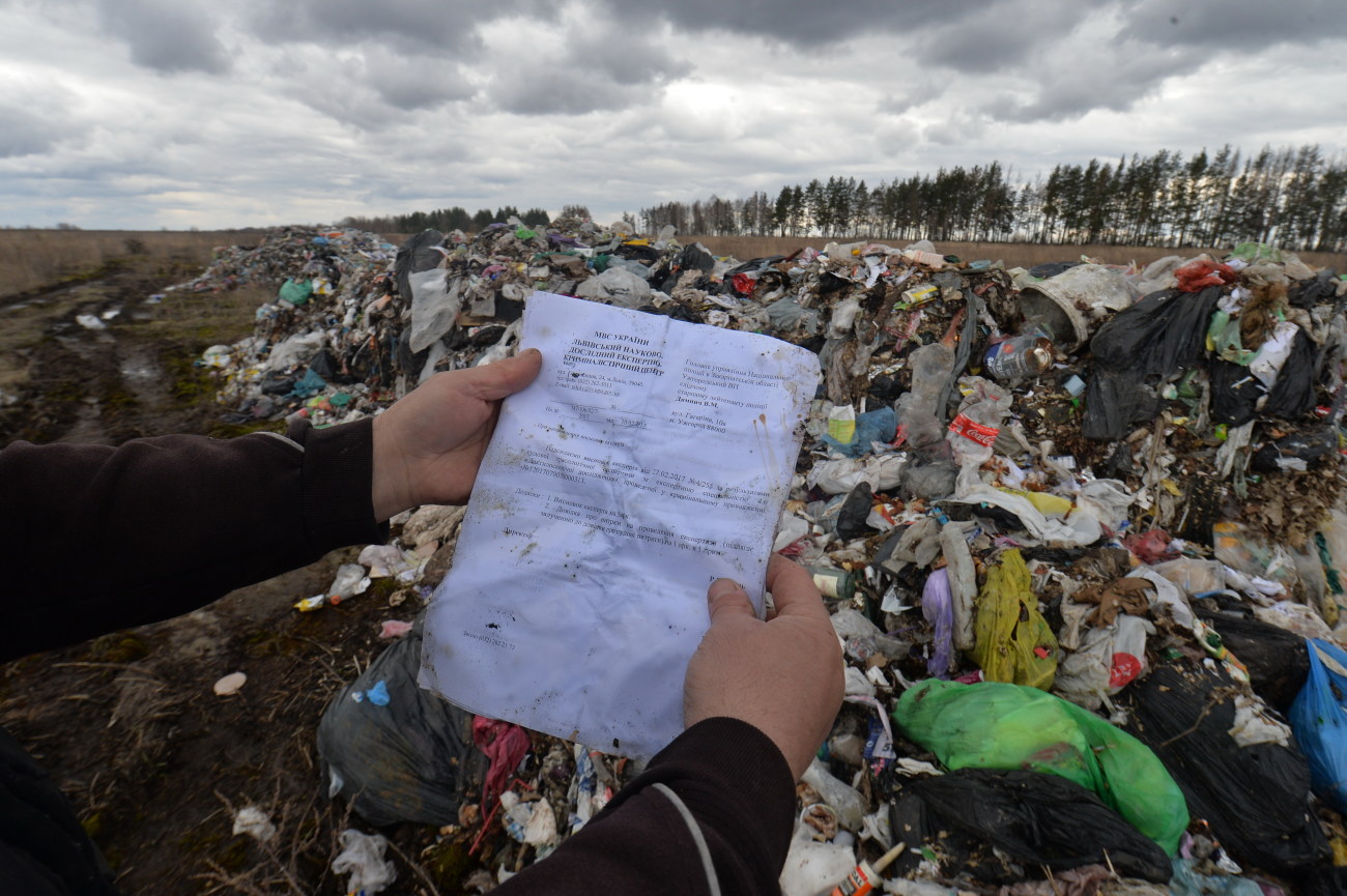 Львовский мусор уже выгружают в Чернобыльской зоне отчуждения