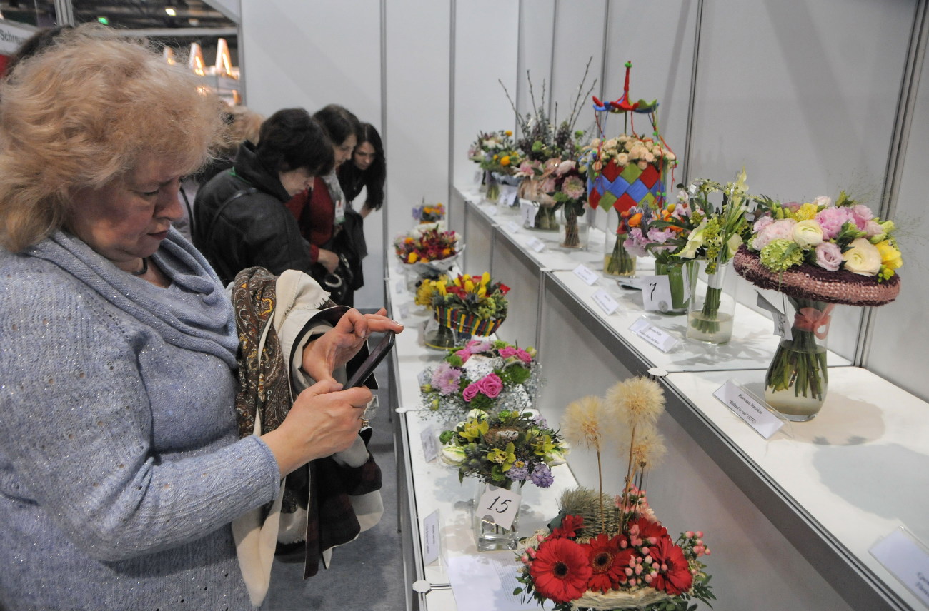 В Киеве проходит выставка по садоводству, ландшафтному дизайну и флористике