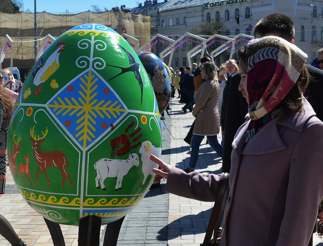 В Киеве проходит Всеукраинский фестиваль писанок