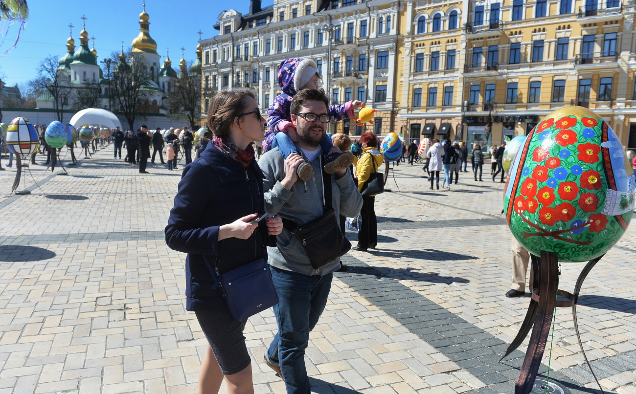 В Киеве проходит Всеукраинский фестиваль писанок