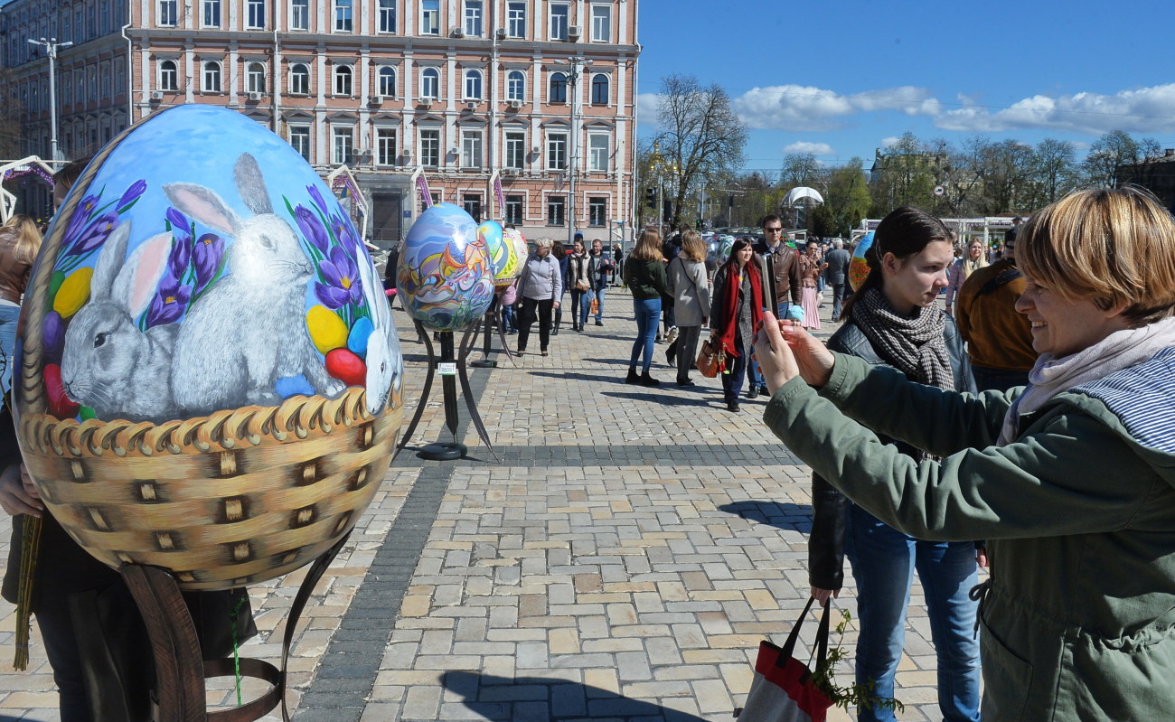 В Киеве проходит Всеукраинский фестиваль писанок