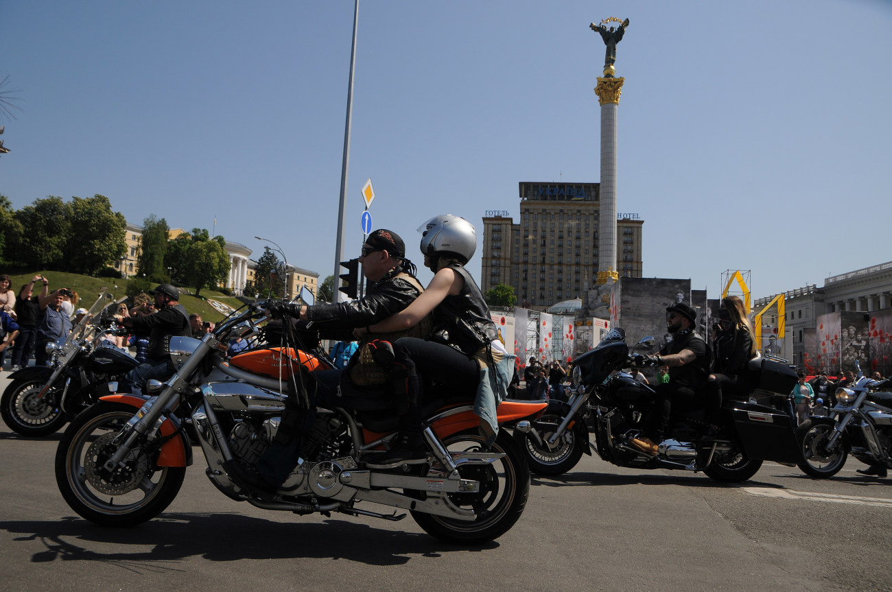 В Киеве состоялся мотопарад