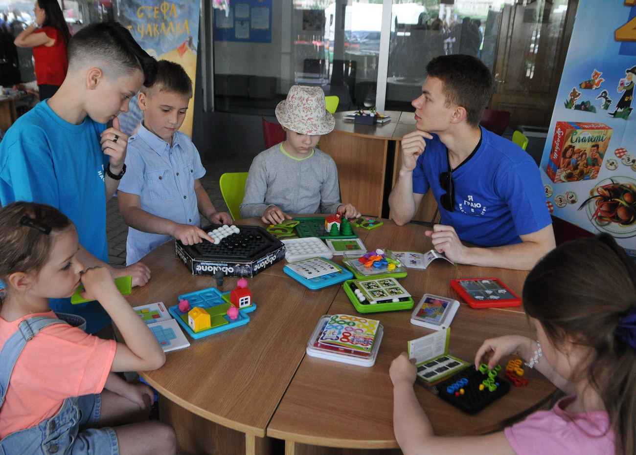 В Международный день защиты детей киевская библиотека устроила своим маленьким читателям праздник
