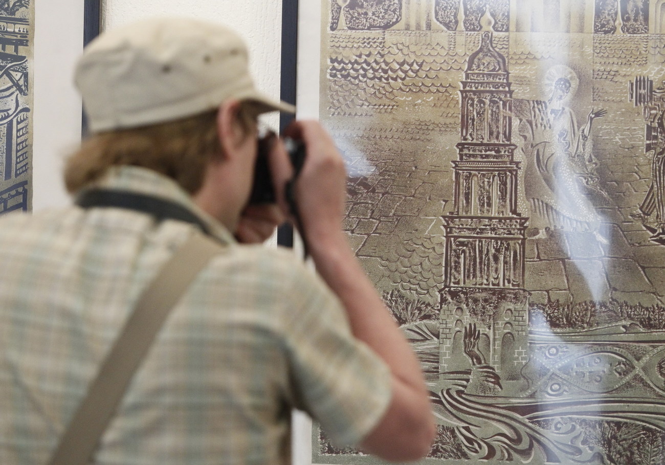 В Музее истории Киева можно увидеть графический город прошлого столетия