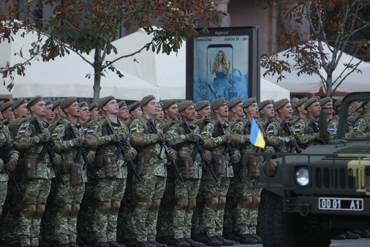 В Киеве готовятся к параду