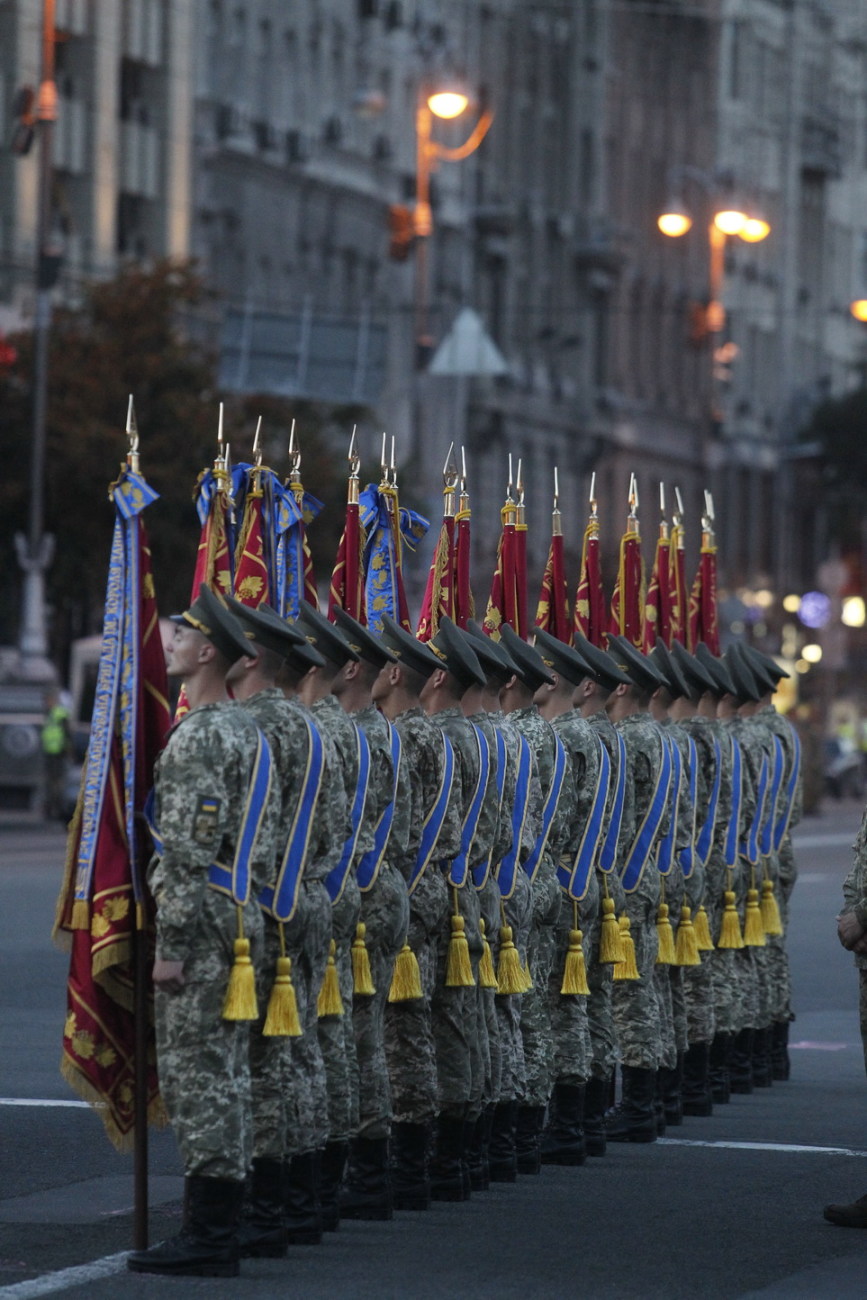 В Киеве готовятся к параду