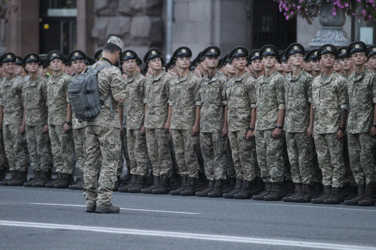 В Киеве готовятся к параду